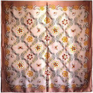 NWT Genuine 100% Mulberry Silk Satin Scarf 41"x41" Large Square Shawl 5931